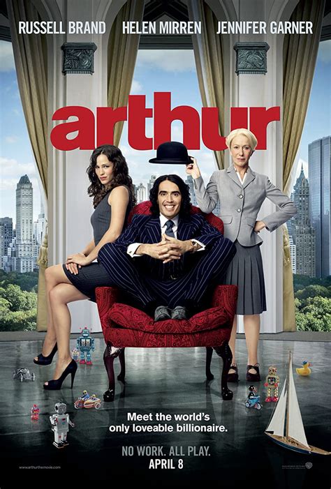Main Characters Watch Arthur (2011) Movie